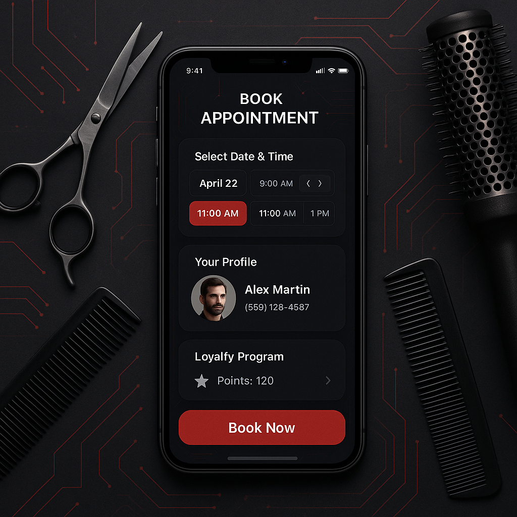 Salon & Barber App Development